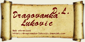 Dragovanka Luković vizit kartica
